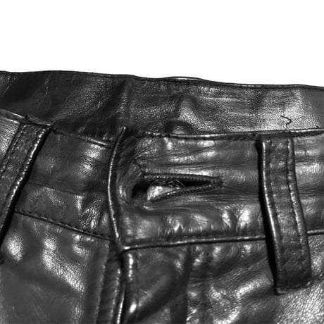 【USED】70'S LET IT ROCK LEATHER TROUSERS