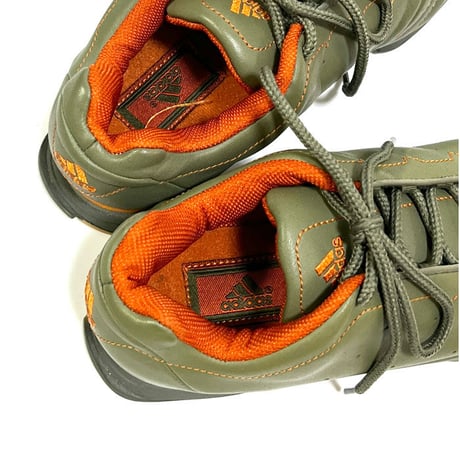 【USED】00'S ADIDAS SNEAKERS KHAKI/ORANGE