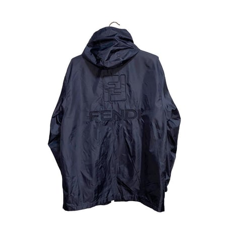 【USED】90'S FENDI JEANS HOODED ZIP JACKET