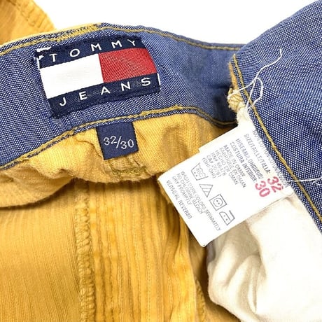 【USED】90'S TOMMY JEANS WIDE WALE CORDUROY PANTS