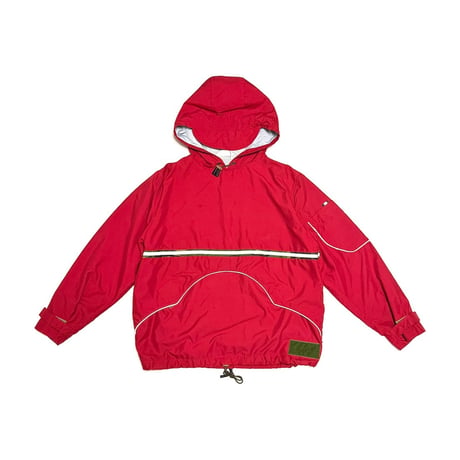 【USED】90's Maharishi "Ninja Tag" Reflective Anorak RED