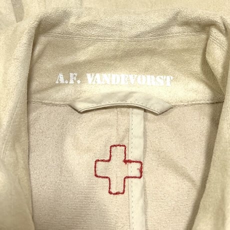 【USED】A.F. VANDEVORST 2004SS KIMONO SLEEVE TRENCH COAT
