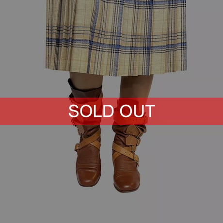 【USED】90's-00'S Vivienne Westwood PIRATES BOOTS BROWN