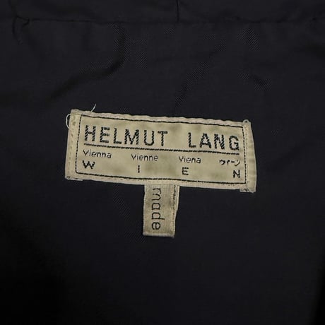 【USED】90's HELMUT LANG Oversized Nylon Jacket Deep Ink Navy