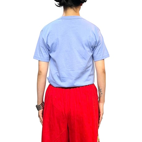 【USED】00's UNKNOWN BURNING SOCKS ART PHOTO T-SHIRT