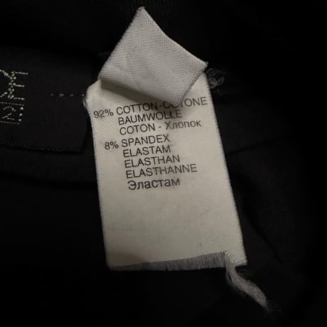 【USED】90's VERSACE CLASSIC V2 Black Hi-Neck L/S Cutsew