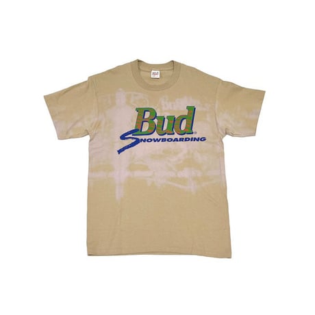 【DEAD STOCK】90'S BUDWEISER SNOWBOARDING T-SHIRT