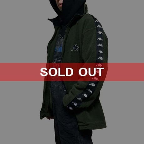 【USED】90'S KAPPA FLEECE BLOUSON