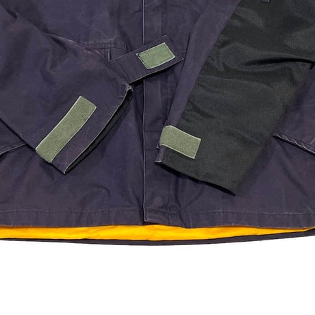 【USED】90'S GRIFFIN WAXED JACKET with FUR HOOD