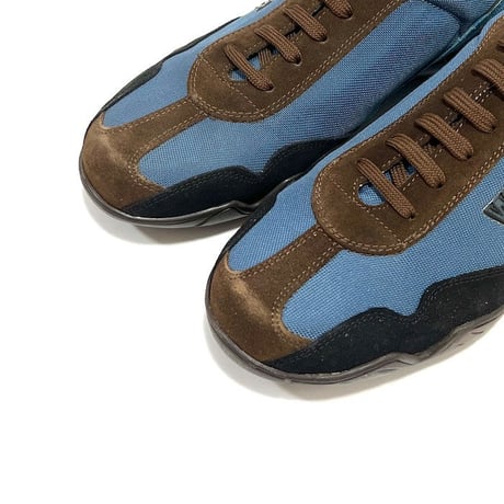 【DEAD STOCK】90'S W.&L.T. DRIVING SNEAKERS BLUE