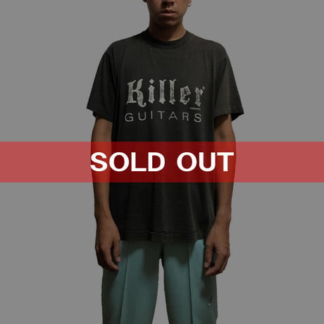 【USED】90'S KILLER GUITARS T-SHIRT