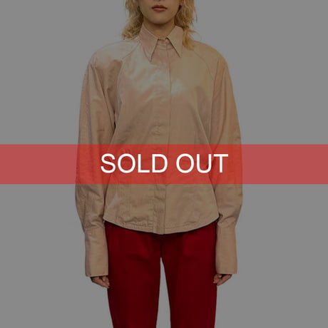 【USED】80'S AZZEDINE ALAIA SHOULDER PAD BLOUSE