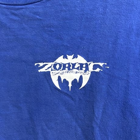 【USED】90'S  ZORLAC T-SHIRT ONEITA BODY