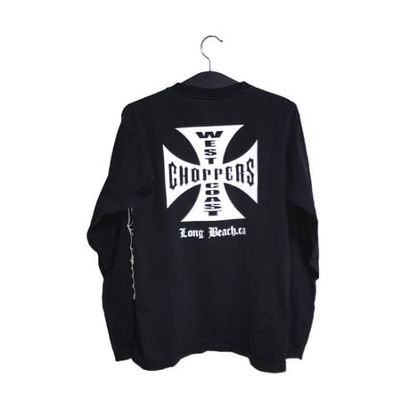 【USED】WEST COAST CHOPPERS L/S T-SHIRT "SPIDER"
