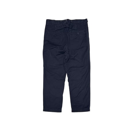 【USED】2010's JUNYA WATANABE COMME des GARÇONS Cotton Twill Deep-Rise Tapered Pants