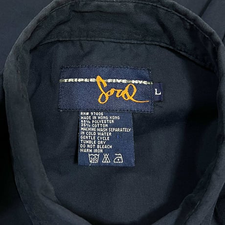 【USED】90'S-00'S TRIPLE FIVE SOUL NYC DETACHABLE GIMMICK SHIRT