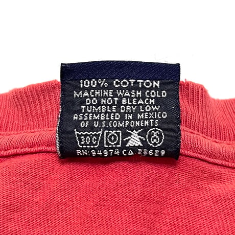 【USED】90's STUSSY ONE WORLD ONE LOVE T-SHIRT