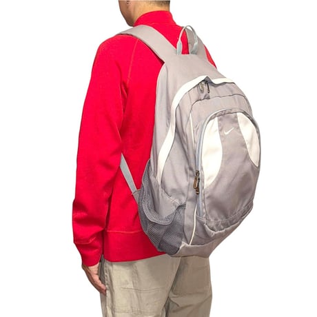 【USED】00' NIKE BACKPACK URBAN GRAY