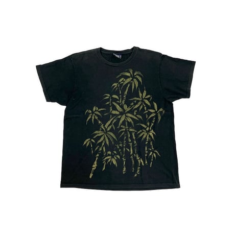 【USED】00'S POLO SPORT PEN INK PALM TREE T-SHIRT