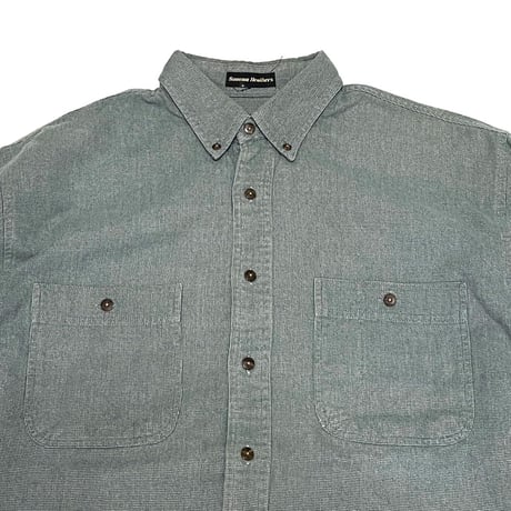 【USED】90's Eddie Bauer Sonoma Heathers B.D SHIRT