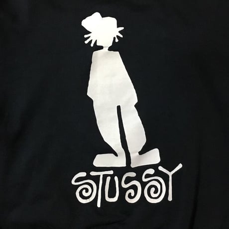 【USED】90'S STUSSY SWEATSHIRT "SHADOW MAN"