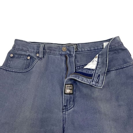 【USED】90'S-00'S VERASCE JEANS DENIM PANTS BLUE GRAY