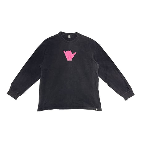 【USED】90's FRESHJIVE “Shaka Hand Sign” Graphic L/S T-shirt