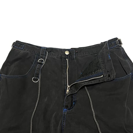 【USED】90's-00's TRIPP nyc BONDAGE BAGGY SHORTS