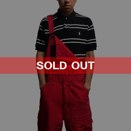 【USED】POLO BY RALPH LAUREN BORDER POLO SHIRT