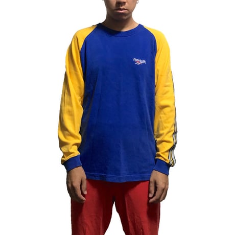 【USED】90'S REEBOK L/S T-SHIRT