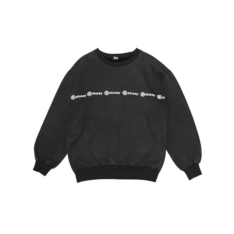 old stussy スウェット トレーナー シャネルロゴ USED】90's STUSSY CHANEL LOGO LINE SWEATSHIRT |
