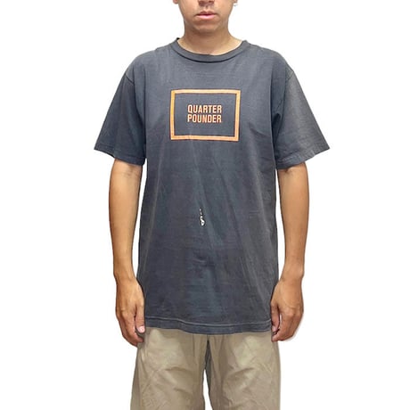 【USED】00'S MCDONALD'S QUARTER POUNDER SUN FADED T-SHIRT