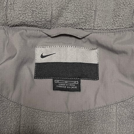 【USED】Early 00's NIKE SINGLE FLAP POCKET JACKET LIGHT GRAY ①