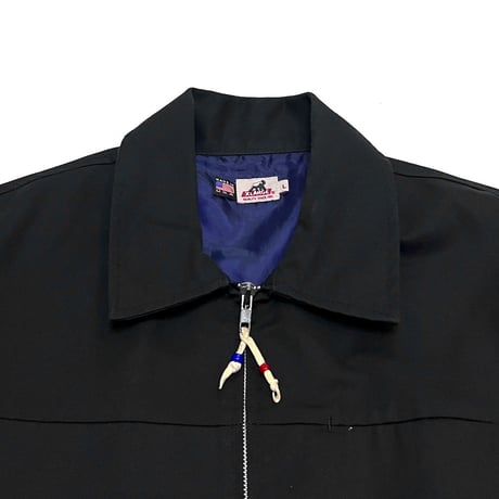 【USED】90's XLARGE DRIZZLER JACKET BLACK