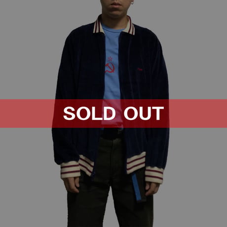 【USED】70'S  CHRISTIAN DIOR VELOR  TRACK JACKET