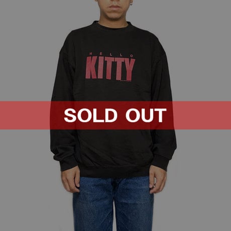 【USED】90'S HELLO KITTY SWEATSHIRT