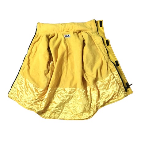 【USED】90'S FILA SKI JACKET YELLOW