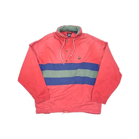 【USED】90'S OLD GAP PULLOVER COTTON JACKET