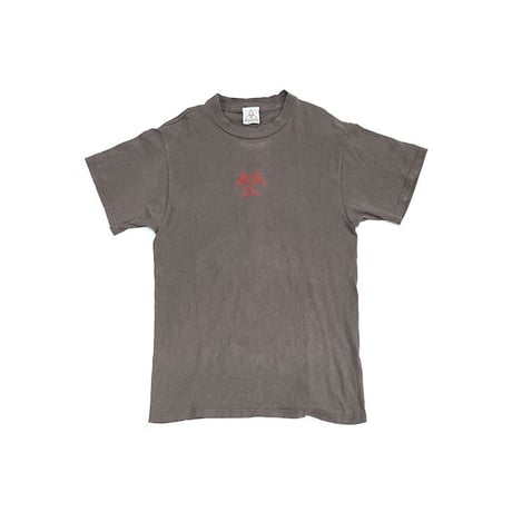 【USED】90'S HAZ-MAT BIOHAZARD T-SHIRT