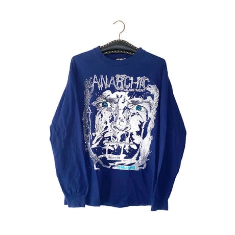 【USED】90'S ANARCHIC ADJUSTMENT L/S T-SHIRT "DISTURBING"