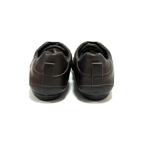 【DEAD STOCK】90'S W.&L.T. DRIVING SNEAKERS BROWN