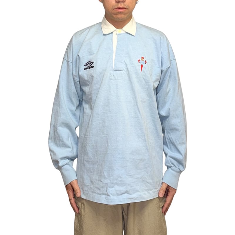 USED】90's UMBRO Celta de Vigo Rugby Shirt | KO