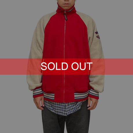 【USED】90'S-00'S VANS FLEECE VARSITY JACKET
