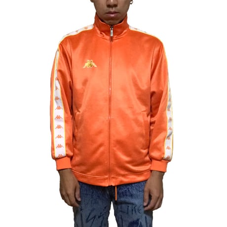 【USED】KAPPA TRACK JACKET ORANGE