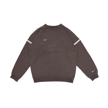 【USED】00's NIKE SWEATSHIRT BROWNGRAY