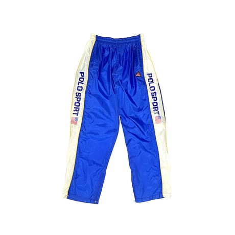 【USED】90's POLO SPORT RALPH LAUREN NYLON TRACK PANTS