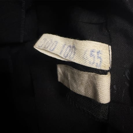 【USED】80's-90's Eastern-European Wool Blend Pleated Hakama Trousers