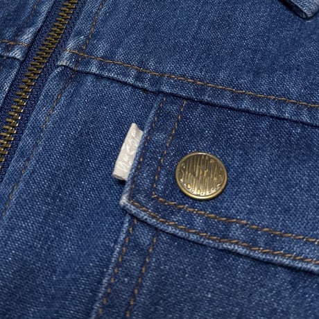 【USED】90's Levi’s SilverTab Compact Fitted Denim Zip Jacket