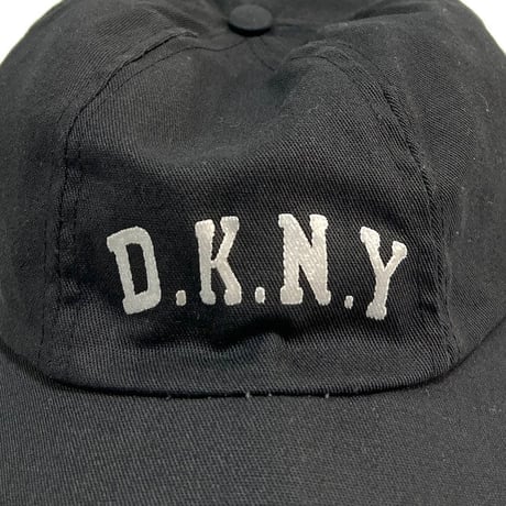 【USED】90'S DKNY LOGO CAP