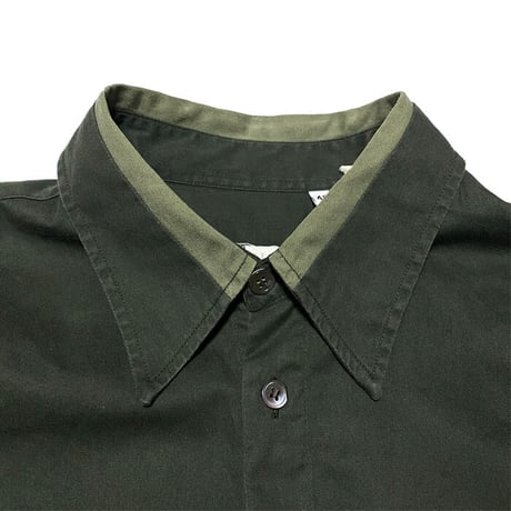 【USED】HELMUT LANG 1998 SHIRT OLIVE GREEN
